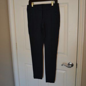 Loft Navy Skinny Pants - Size 6 - EUC!